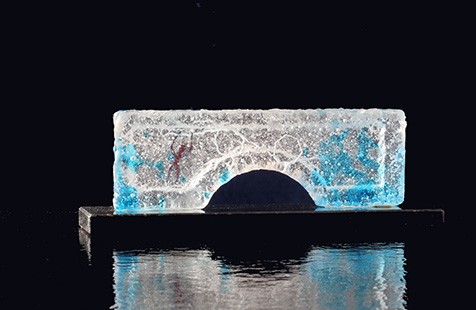 Glaskunst brug Jan Hooghiemstra